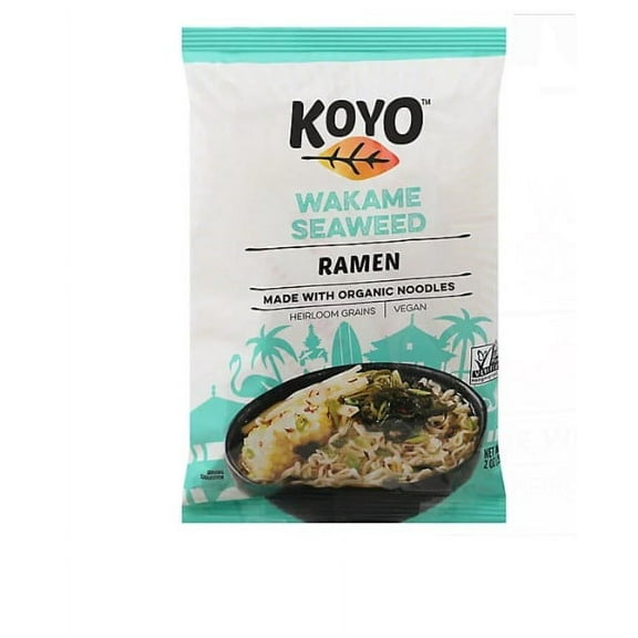 Koyo Soup Ramen Seaweed, 2 Ounces - Pack Of 12