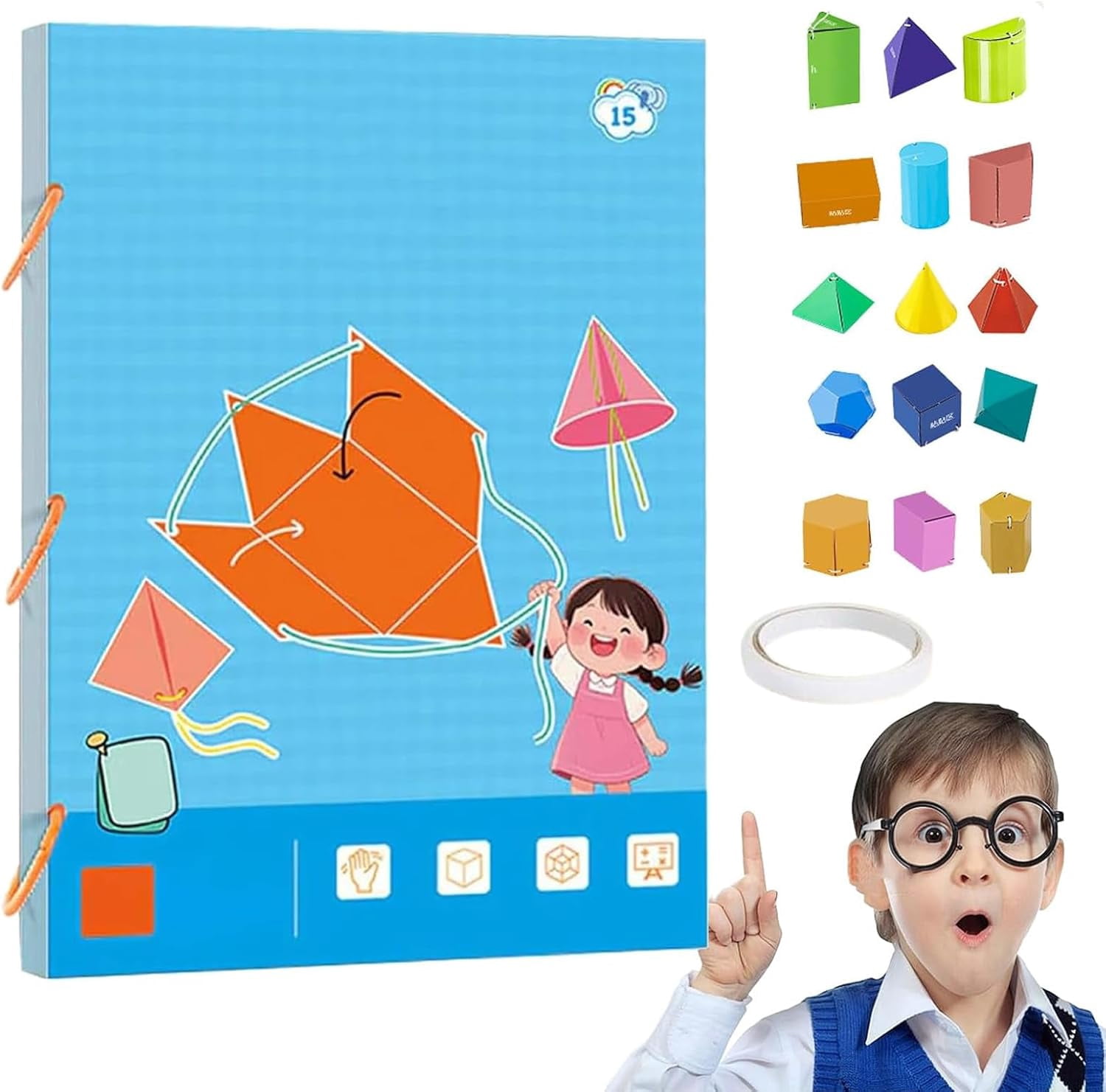 Pull String 3d Geometry Learning Book Pull String Geometry Learning ...