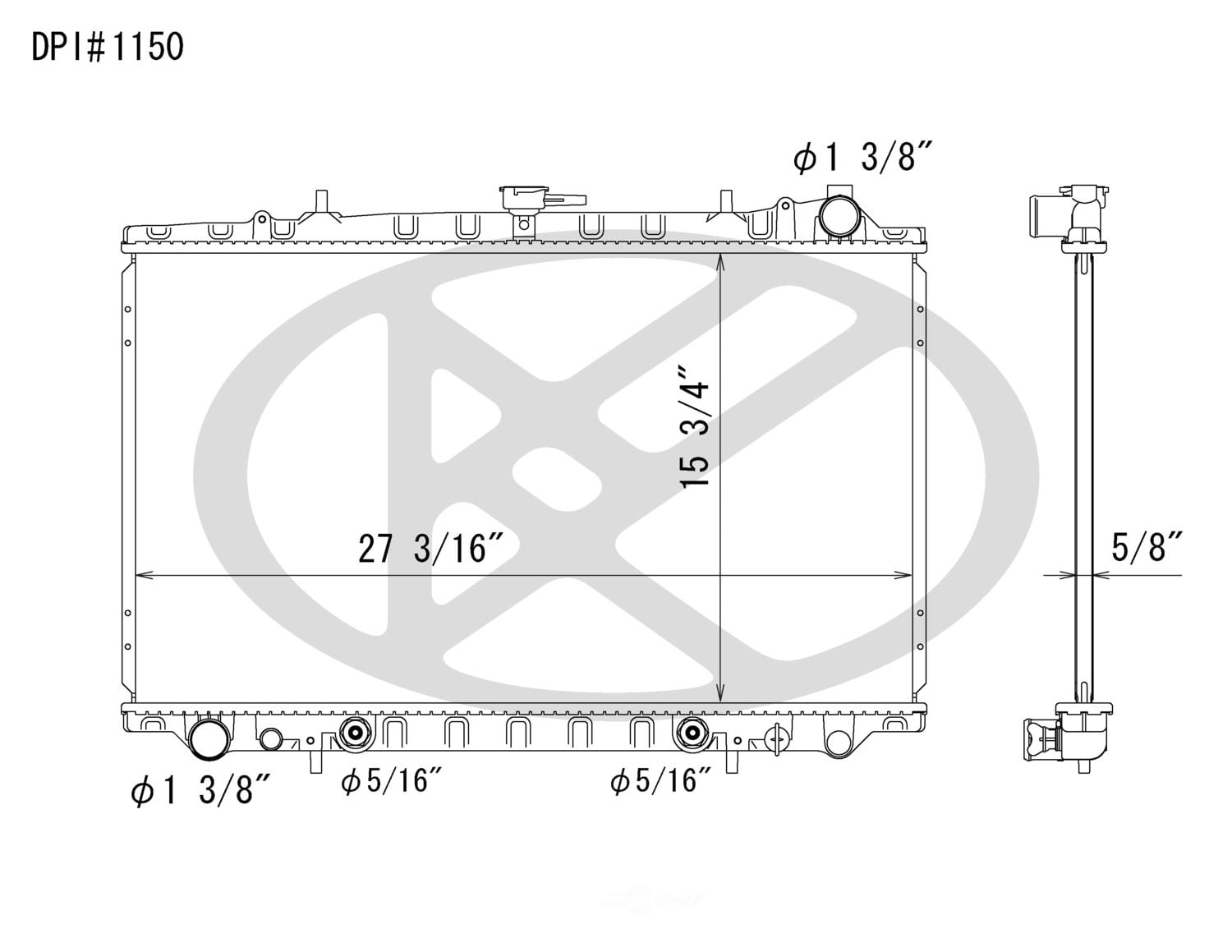 Koyorad A1150 Radiator