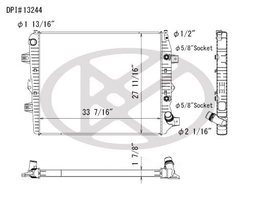 Koyorad A13244 Radiator