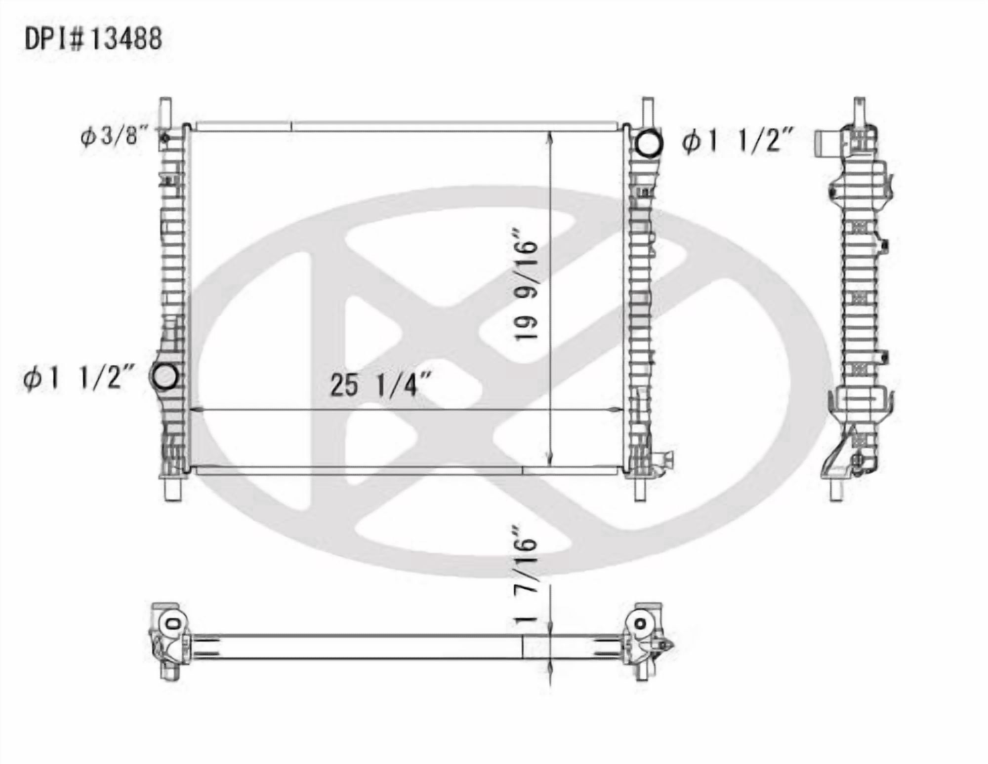 Koyorad A13488 Radiator