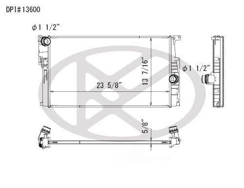 Koyorad A13600 Radiator