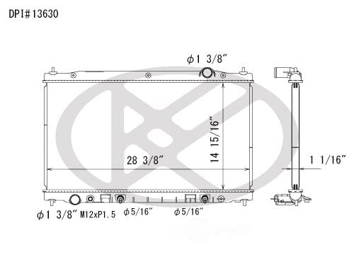 Koyorad A13630 Radiator