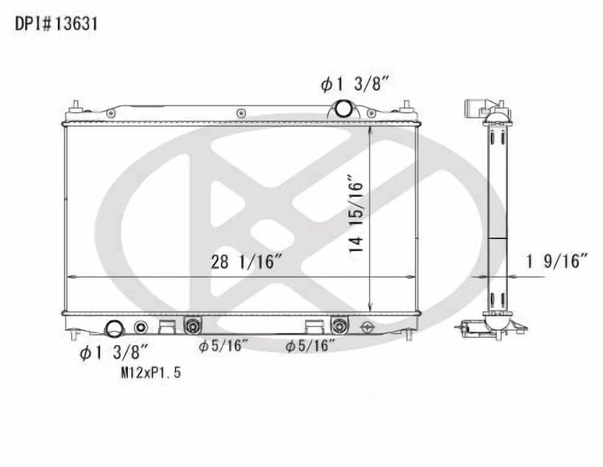 Koyorad A13631 Radiator