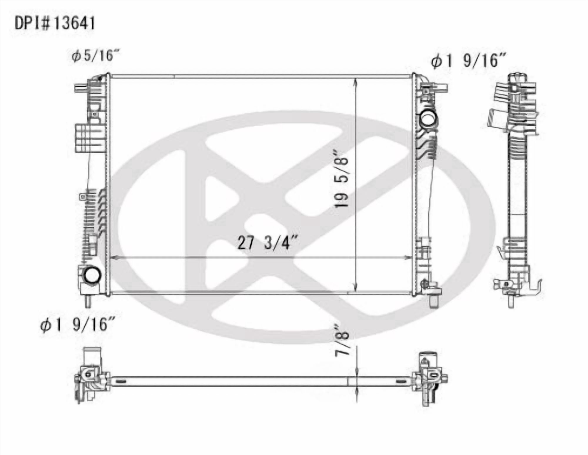 Koyorad A13641 Radiator