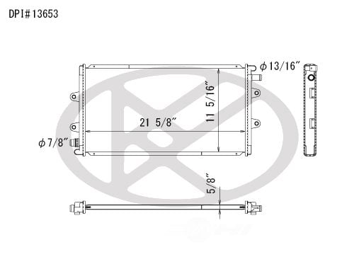 Koyorad A13653 Radiator