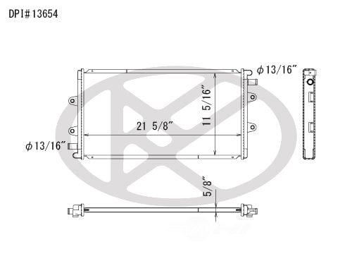 Koyorad A13654 Radiator