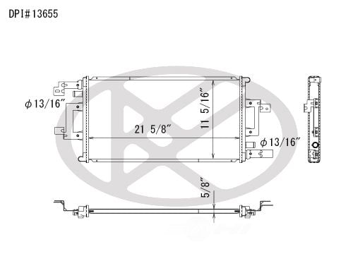 Koyorad A13655 Radiator