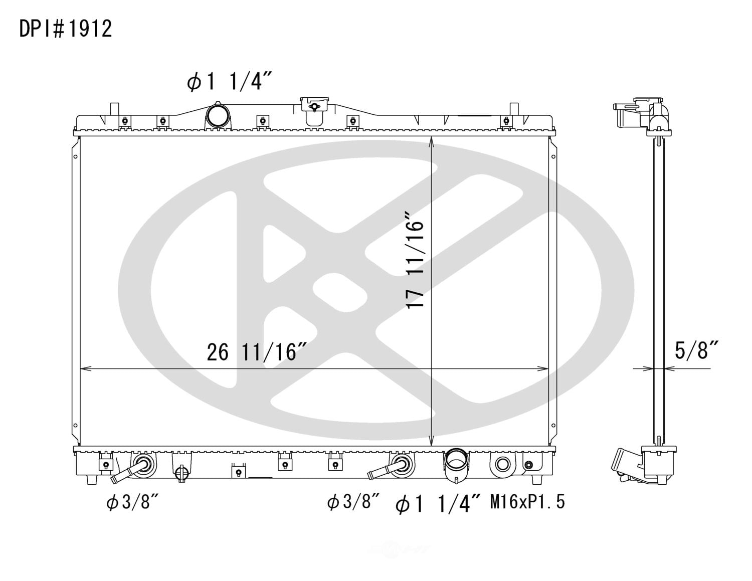Koyorad A1912 Radiator