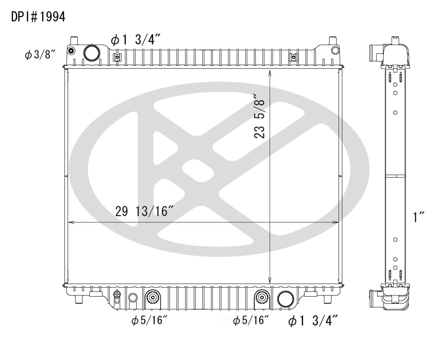 Koyorad A1994 Radiator