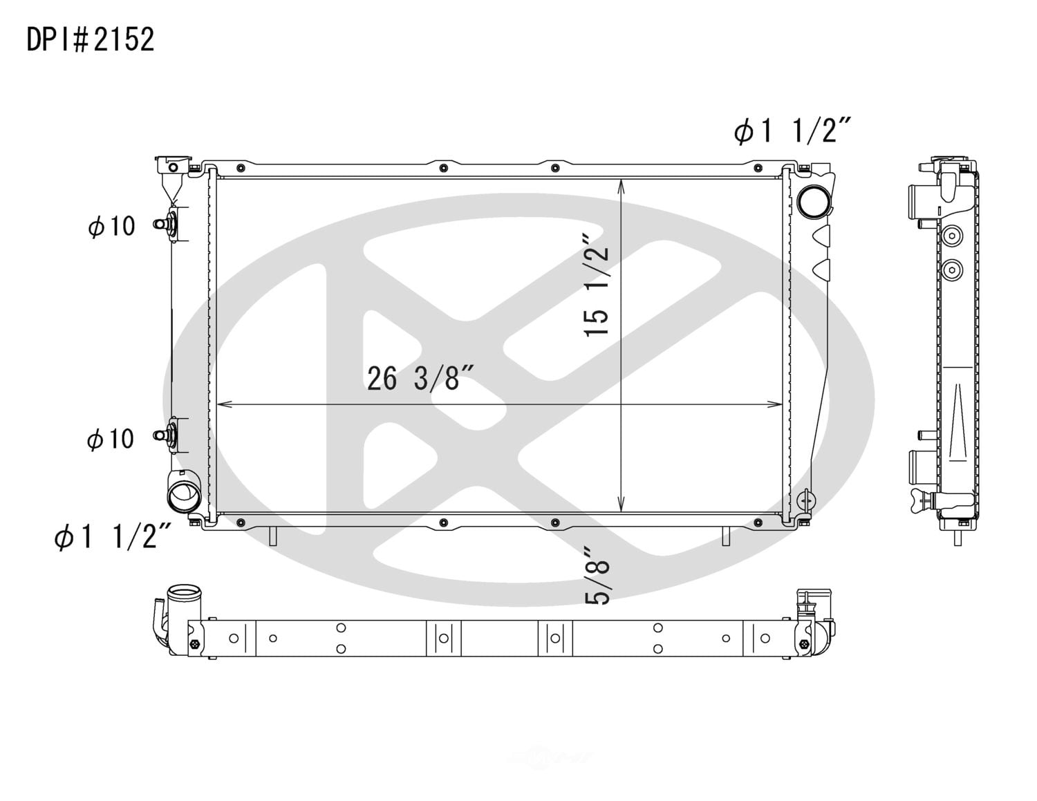 Koyorad A2152 Radiator