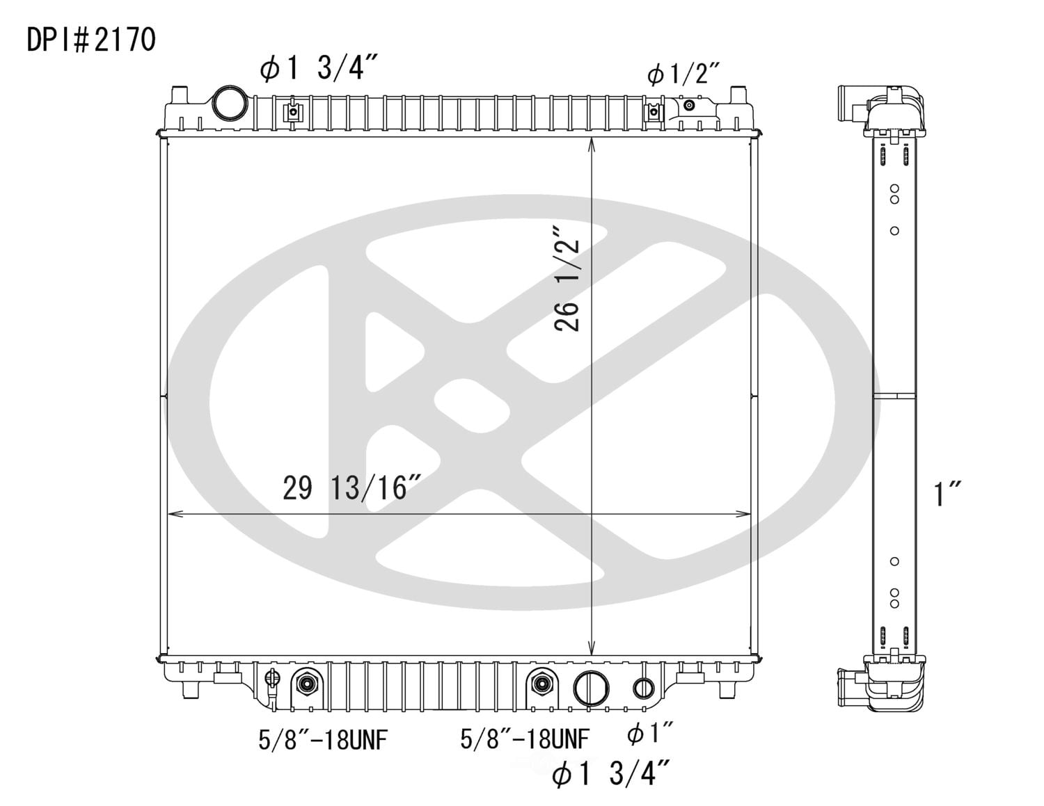 Koyorad A2170 Radiator