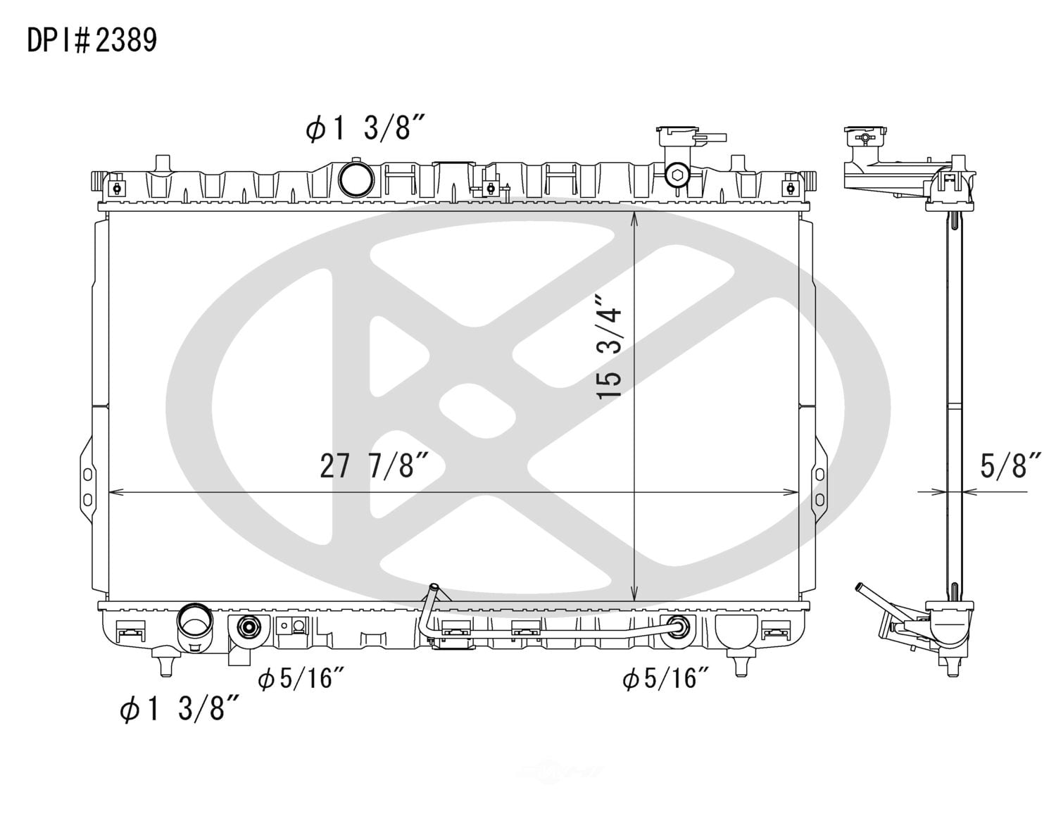 Koyorad A2389 Radiator