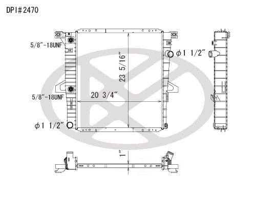 Koyorad A2470 Radiator