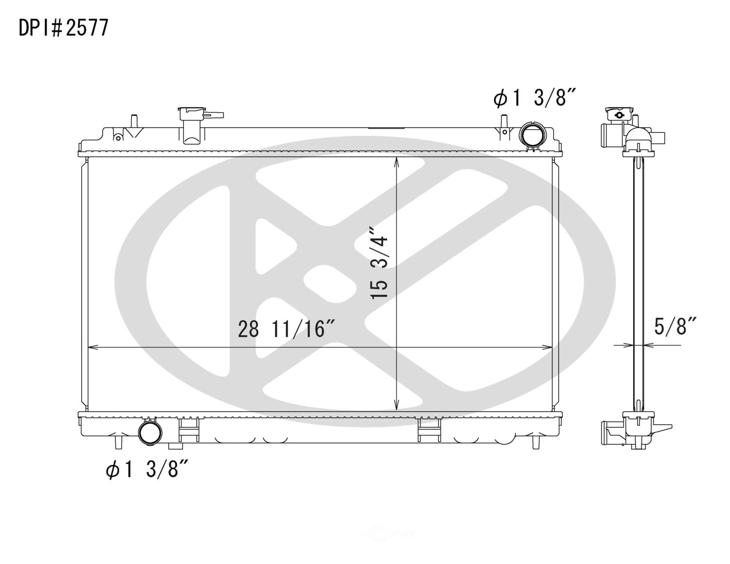 Koyorad A2577 Radiator
