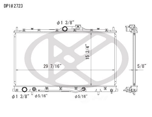 Koyorad A2723 Radiator