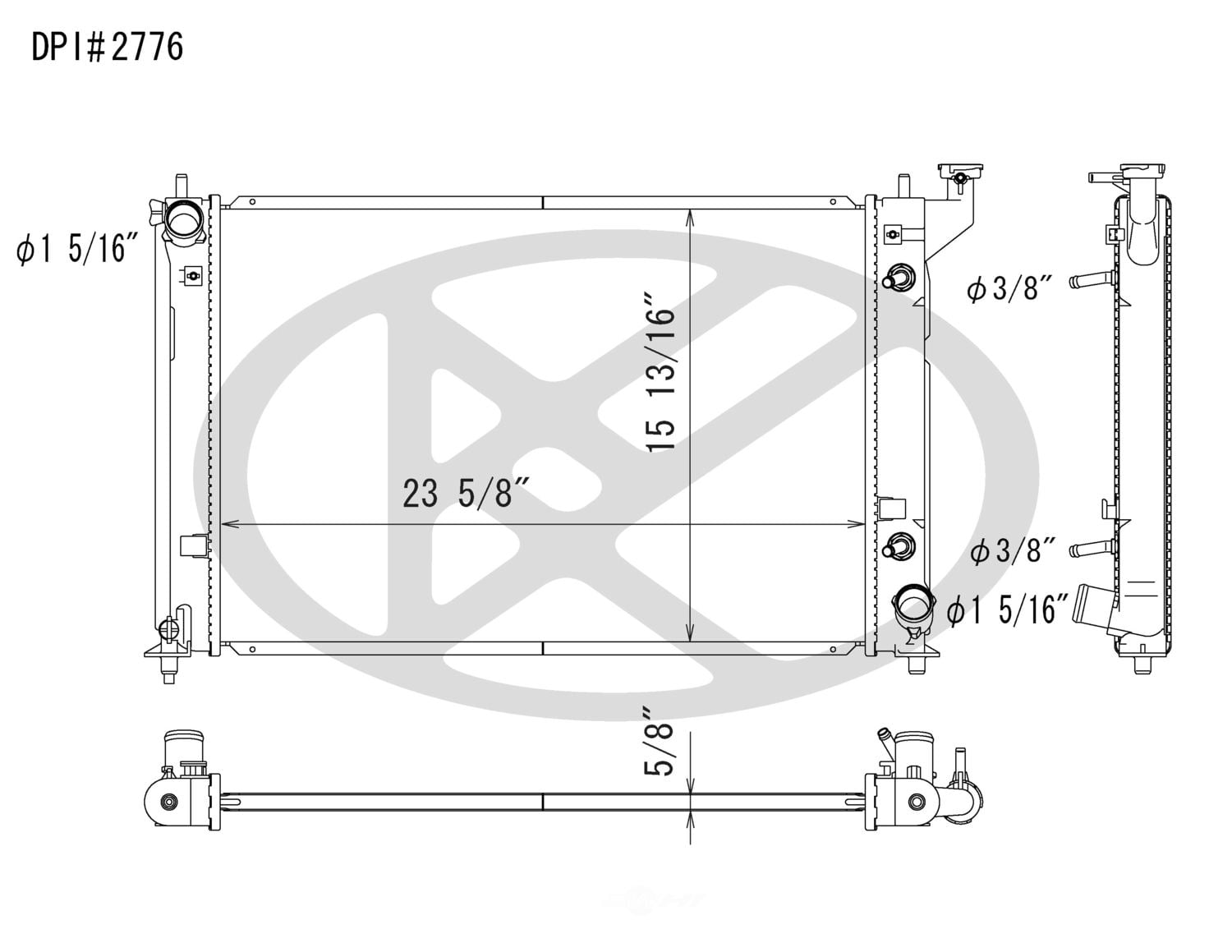 Koyorad A2776 Radiator