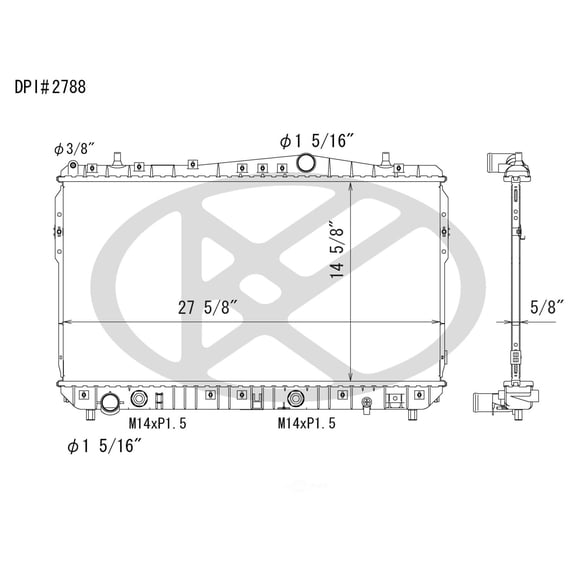Koyorad A2788 Radiator