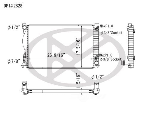 Koyorad A2828 Radiator
