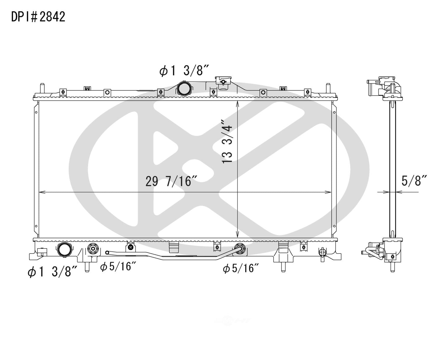 Koyorad A2842 Radiator