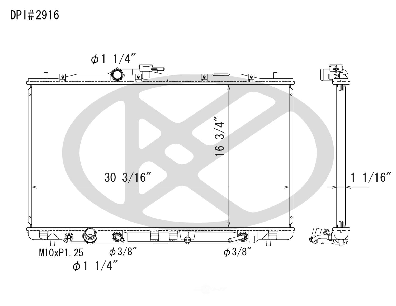 Koyorad A2916 Radiator