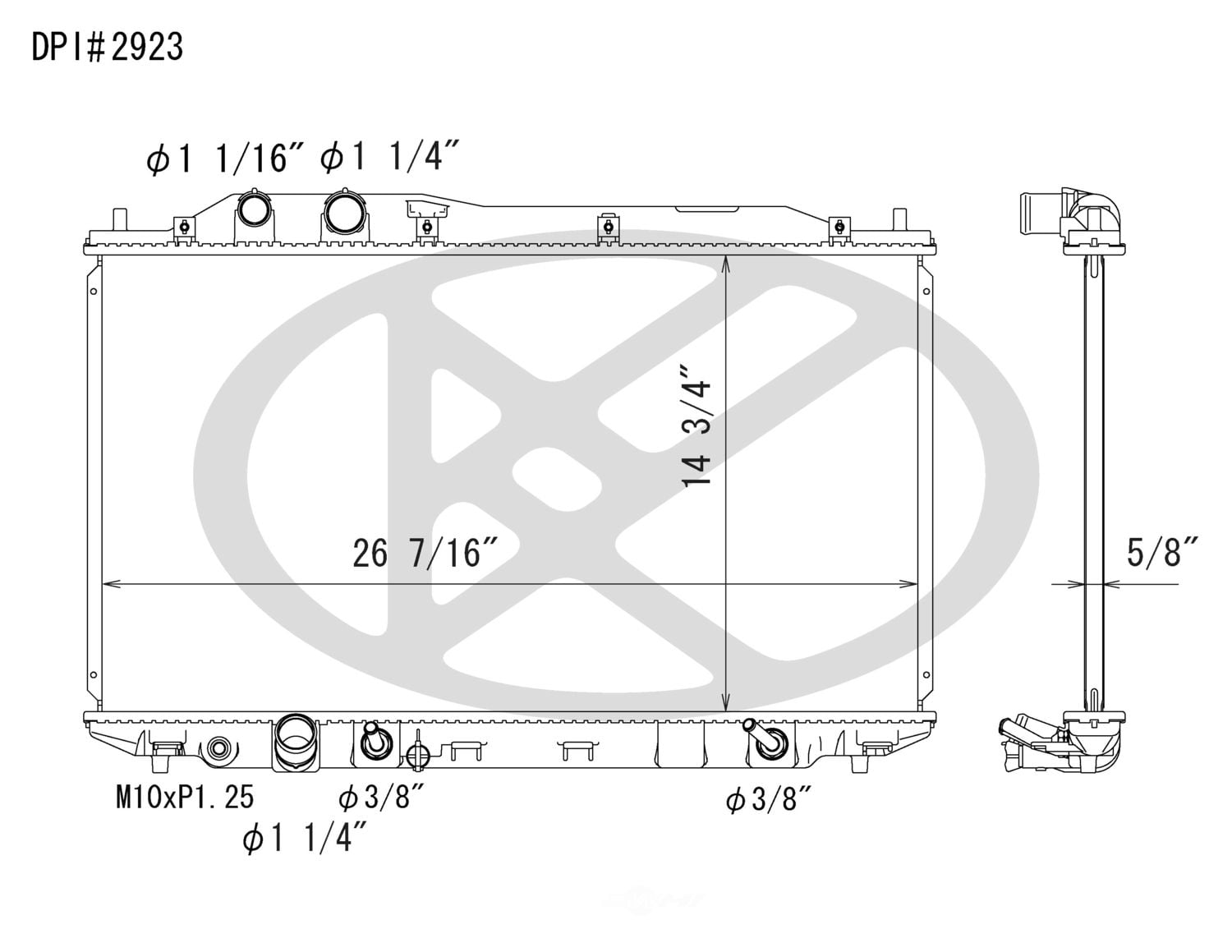 Koyorad A2923 Radiator