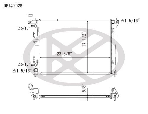 Koyorad A2928 Radiator