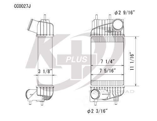 Koyorad CC0027J Intercooler