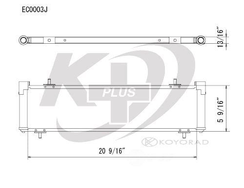 Koyorad EC0003J Engine Oil Cooler