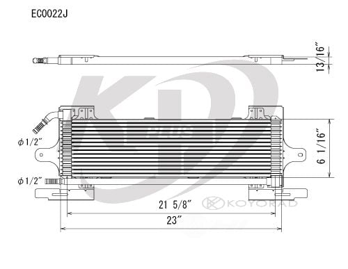 Koyorad EC0022J Engine Oil Cooler