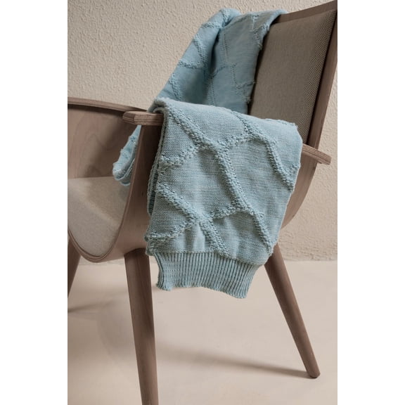 Koza Home Espuma De Mar Blue Tv Blanket 130x170 37147 130 x 170