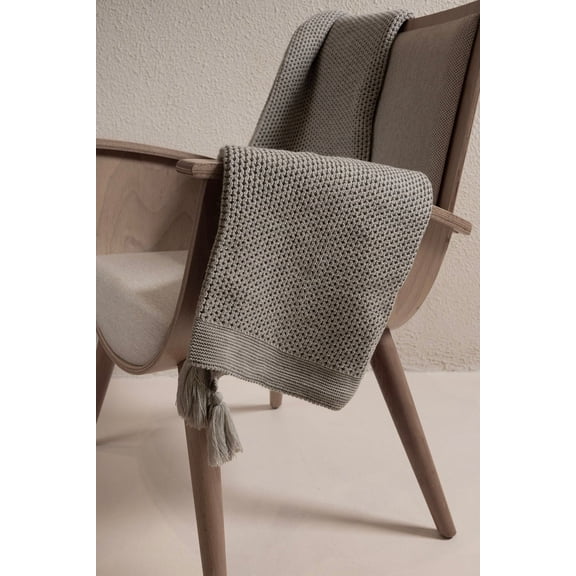 Koza Home Miel Mink Edge Pompom Single Blanket 160x220 37111 Single