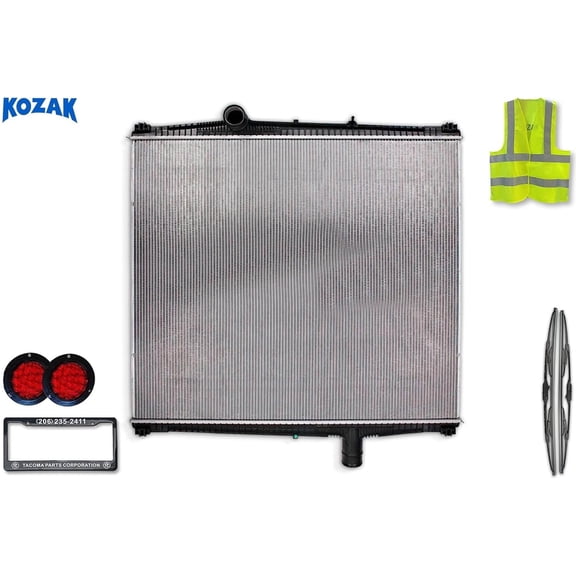 Kozak 238900 Radiator Repair Part Compatible with 579 2018+ Aluminum 1 Pieces