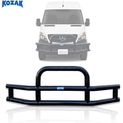 Kozak 3-Inch Heavy Duty Round Bumper Grille Guard Compatible with Mercedes-Benz Sprinter Vans 2014 - 2017 Models - Vehicle Specific Mounting Brackets Hardware Included