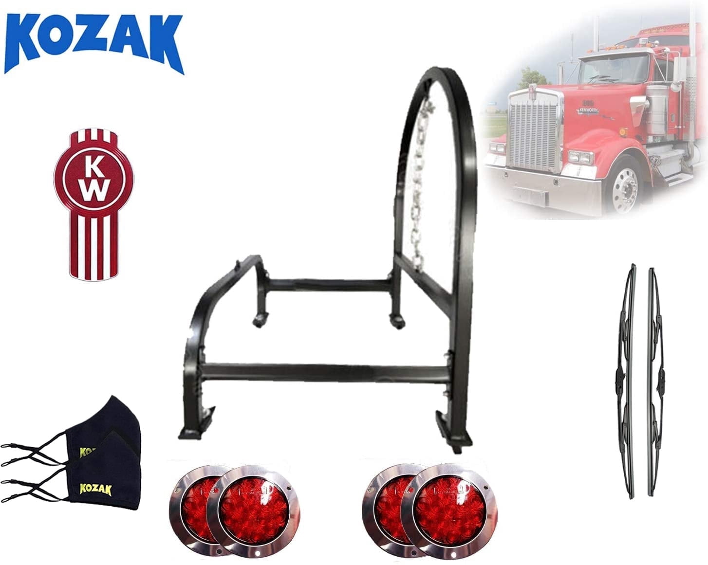 Kozak All-Season Tires 295/75R22.5, 255/70R22.5, 11R22.5