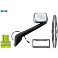thumbnail image 1 of Kozak Compatible with Freightliner Cascadia 2018+ Chrome Hood Mirror Left Driver Side, 1 of 10