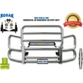 thumbnail image 1 of Kozak Front Steel Grille Deer Bumper Guard Herd 300 w/Brackets & 22 inch LED Bar Compatible with Volvo VNL 640 New 2025+, 1 of 8