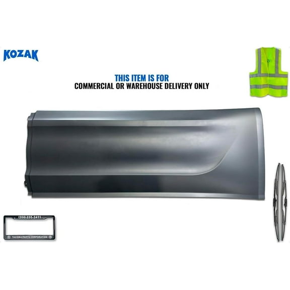 KOZAK Rear Side Panel with Bracket Compatible with 579 2022+, Left Driver Side, N33-6123-20030