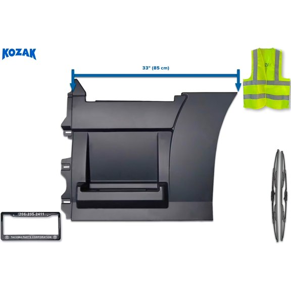 Kozak Rear Step Side Fairing Panel 33" (85 cm) Compatible with VNL 2004-2017