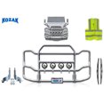 thumbnail image 1 of Kozak Semi Truck Compatible with Freightliner Cascadia 2018-2024 Front Grille Bumper Deer Guard - Chrom, 1 of 7