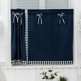 thumbnail image 1 of Kozart Short Curtain Pastoral Half-curtain Bow-knot Elegant Bay Window Drape Cafe Small Window Drapes Bedroom Home Decoration, 1 of 6