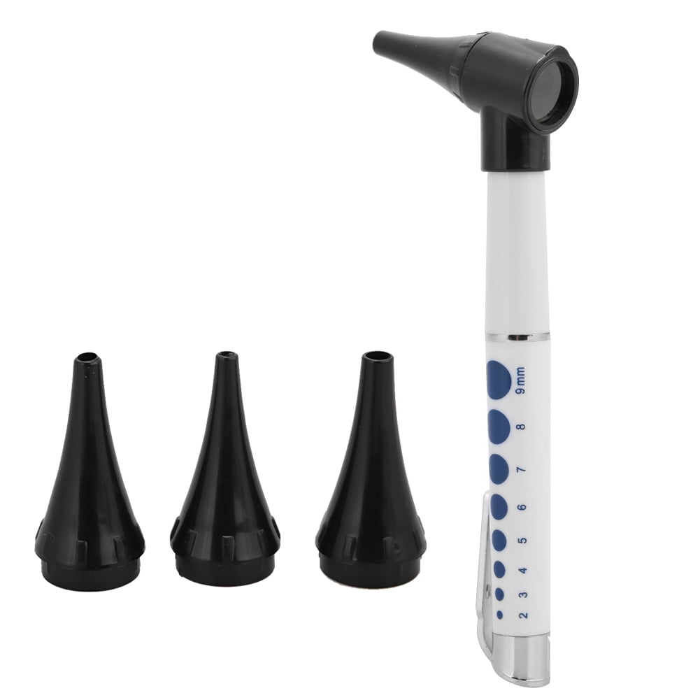 Kozecal Otoscope Diagnostic Instruments,Otoscope Ear Care Magnifying Lens LED Light Flashlight Diagnostic Instrument, Otoscope