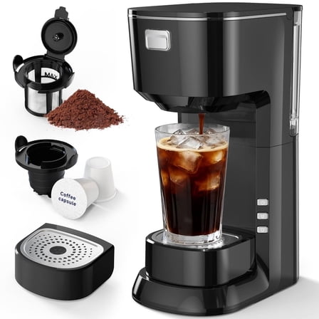 Breville Nespresso Essenza Mini Single-Serve Machine in Pure White
