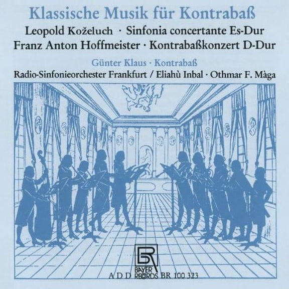 Kozeluch / Hoffmeister / Klaus / Inbal / Maga - Classical Music for Double Bass - Music & Performance - CD