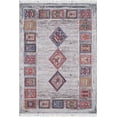 thumbnail image 1 of Kozieglowy Grey Medallion Polyester Area Rugs for Living Room Washable Rugs Boho Moroccan Area Rug Soft Geometric Bohemian Carpet Distressed Indoor Rug for Bedroom Dining Room Office Nonslip Rug, 1 of 9