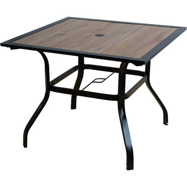 Kozyard 37" x 37" Patio Dining Table Outdoor Dining Set for 4, Perfect for Backyard & Patio