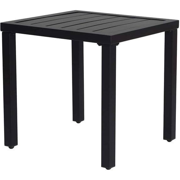 Kozyard Modern Classic Outdoor 18"x18" Patio Side Table (Table Only)