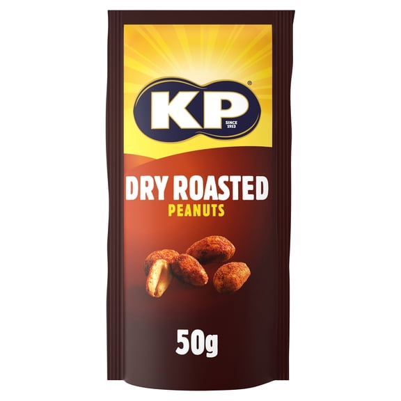Kp Dry Roasted Peanuts 50G, Imported from Britain