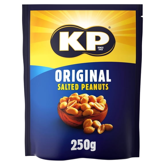 Kp Original Salted Peanuts 250G, Imported from Britain