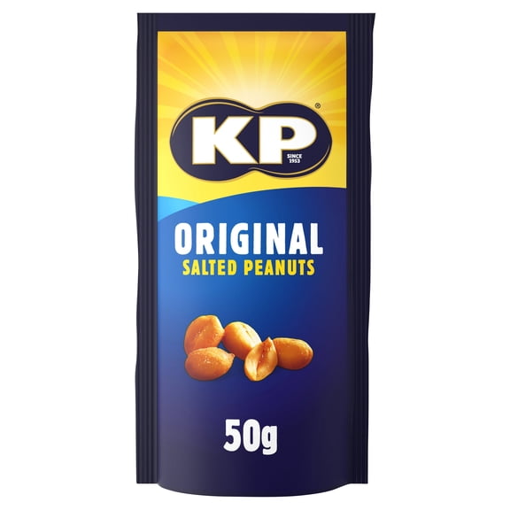 Kp Original Salted Peanuts 50G, Imported from Britain
